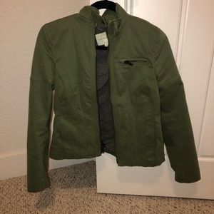 Army green, Banana Republic, style jacket